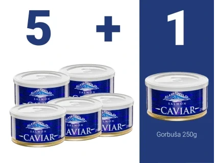 Set 5+1 : Gorbuša 250g