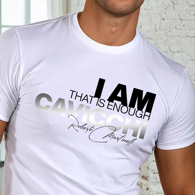 Pánská značková trička CAVICCHI : základ, který nese celý outfit