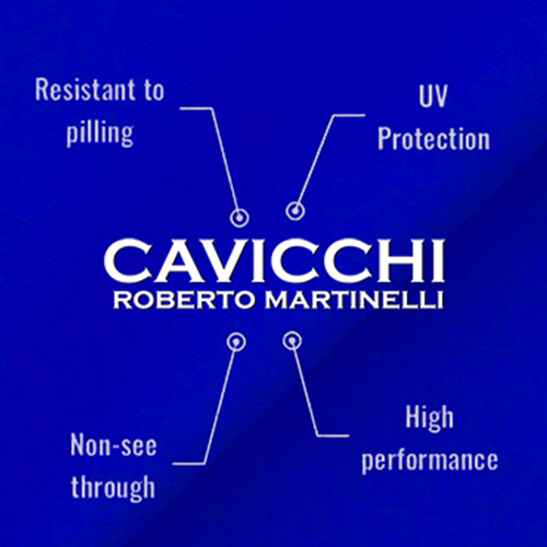 Plavkové textilie v kolekci CAVICCHI 2025