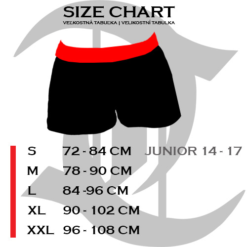 size-chart-shorts