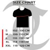 size chart tees
