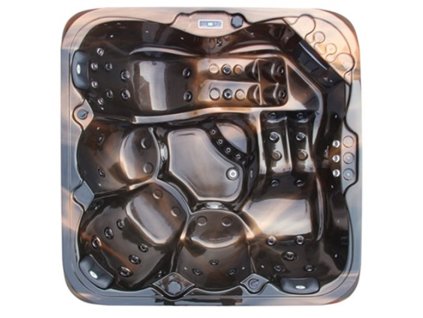 Vírivka Split Mayan Copper – metalická škrupina v medenom odtieni Mayan Copper s 3D efektom