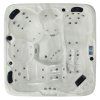 cada cu hidromasaj split silver white marble vedere de sus