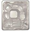 cada cu hidromasaj spring culoare white pearlescent