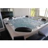 cada cu hidromasaj life white pearlescent vedere de sus