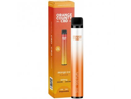 Orange County CBD / CBG Vaporizér Mango Ice