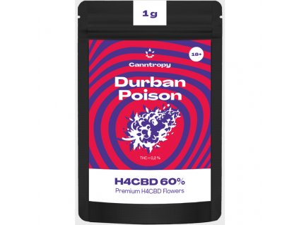 H4CBD Květy Durban Poison 60%