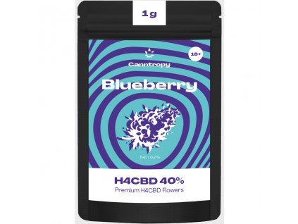 H4CBD Květy Blueberry 40%