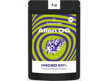 H4CBD Květy Alien OG 50%