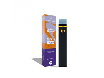 H4CBD Vaporizér Sour Diesel 95% 1ml