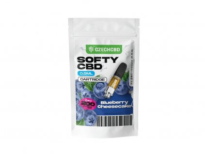 Softy CBD Cartridge Blueberry Cheesecake 40% 0,5ml