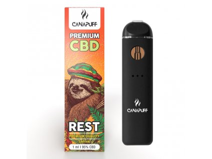 CBD vaporizér REST 95% - CanaPuff