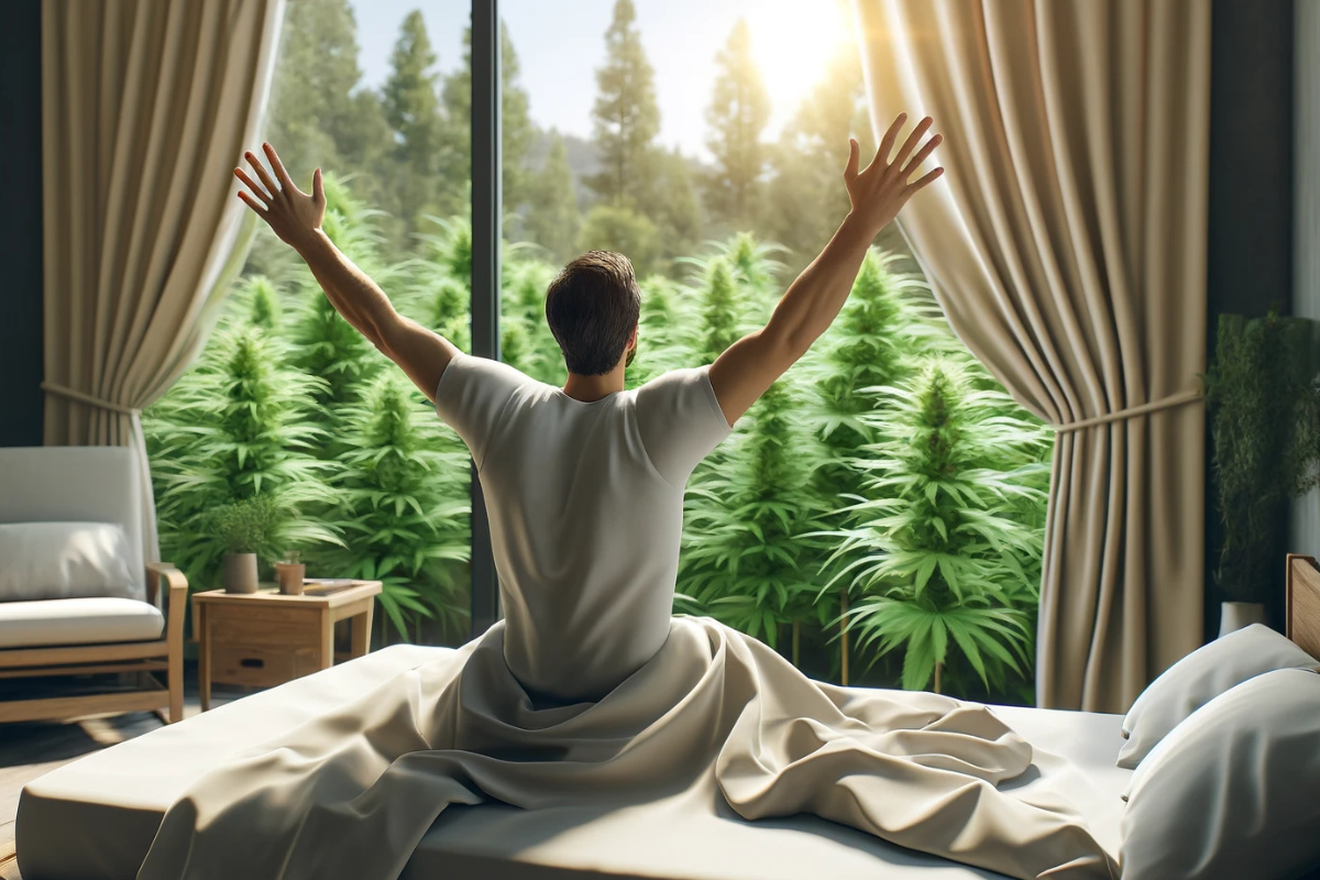 Užívání CBD na noc