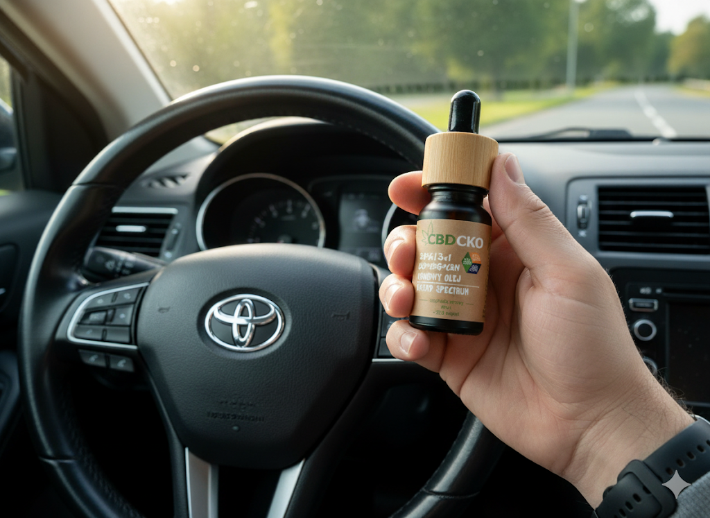 CBD a řízení v roce 2025: Co říká zákon a policejní testy?