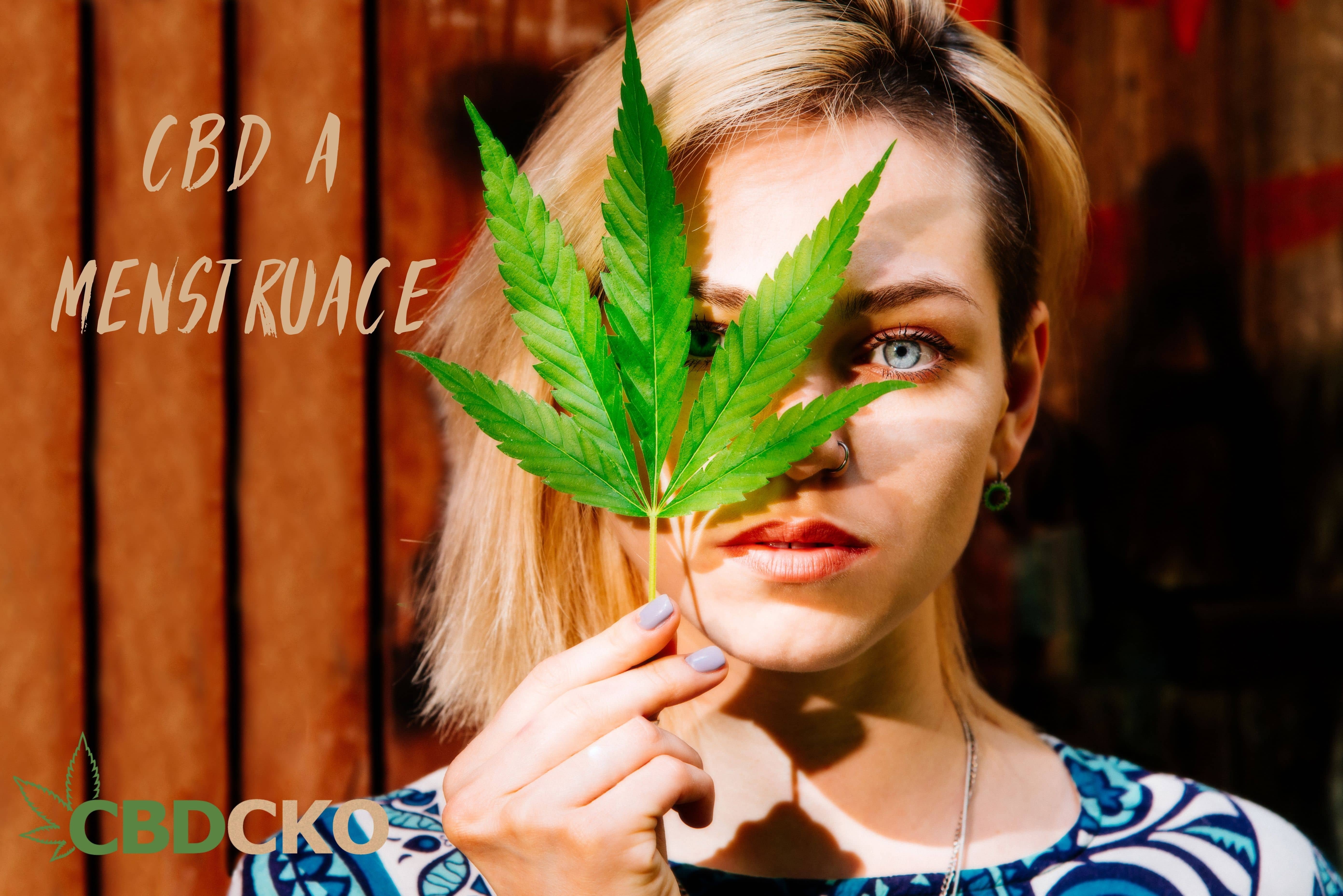 Co pomáhá na menstruační bolesti? CBD!