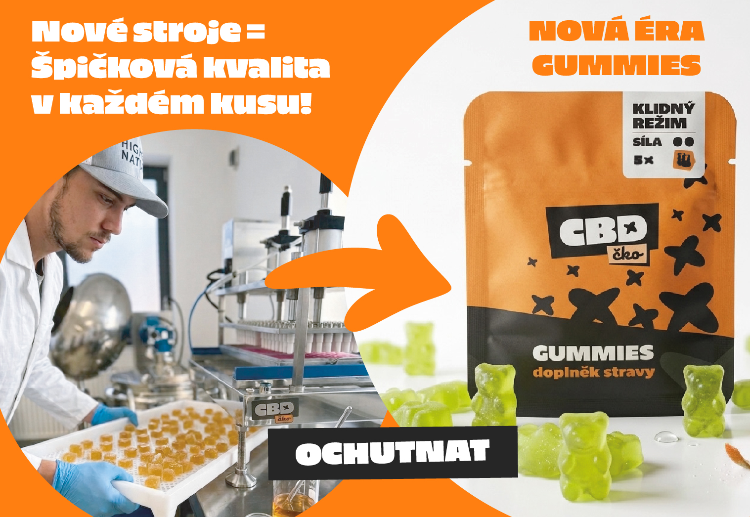 Gummies stroj