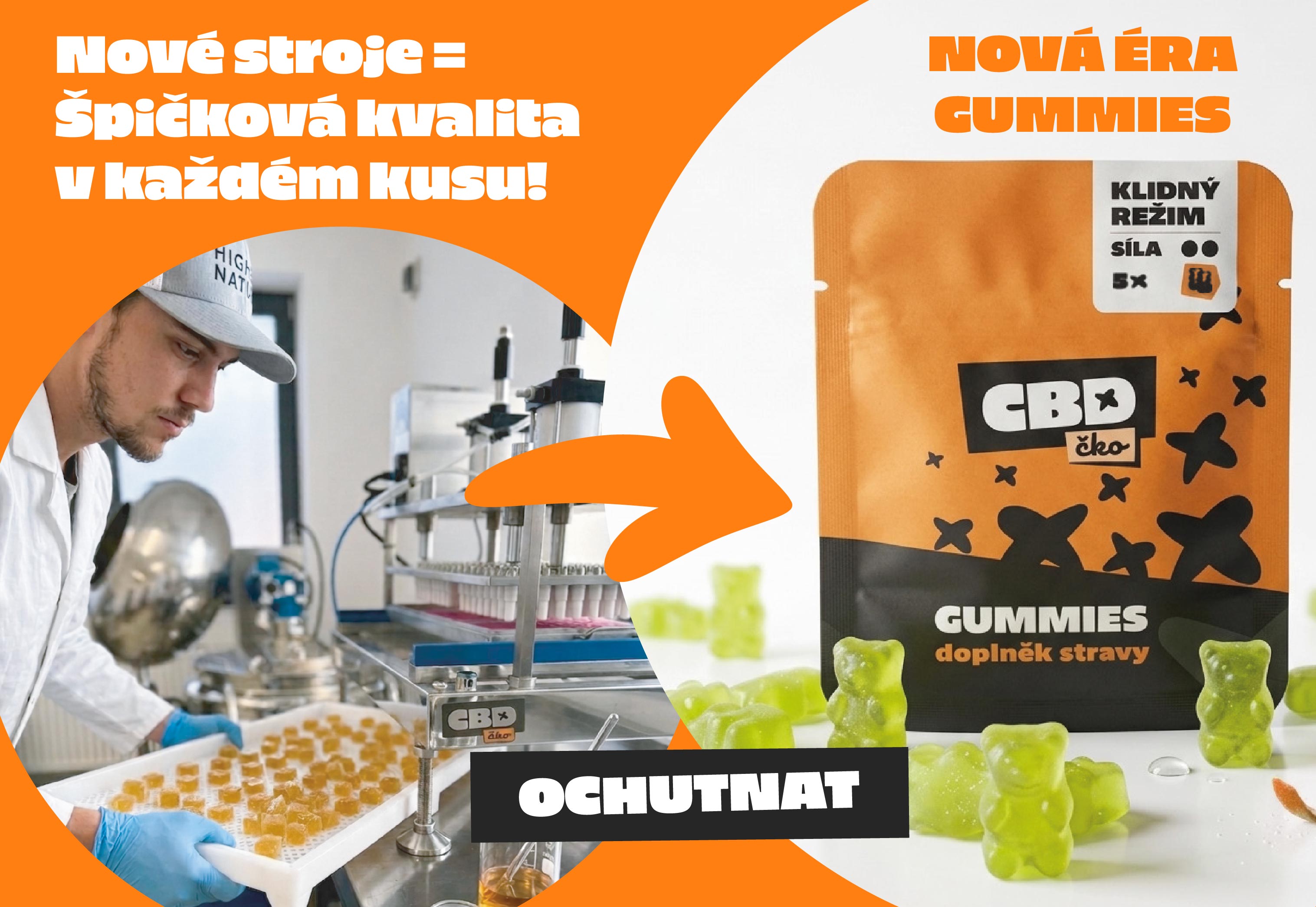 Gummies stroj