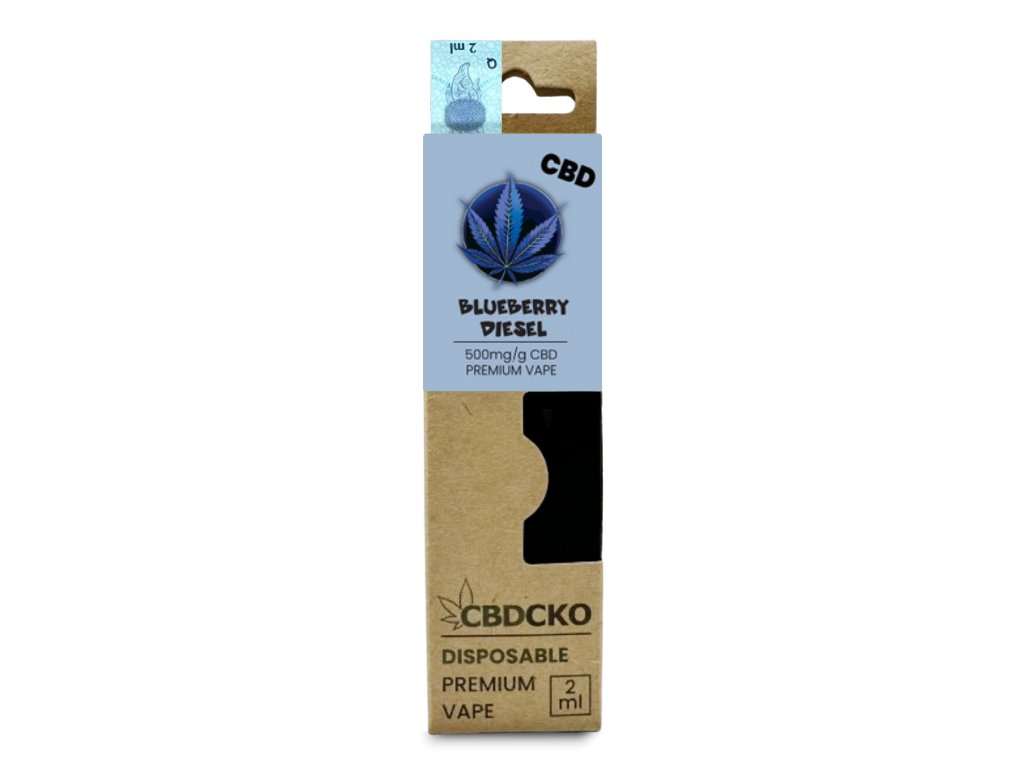 CBD Disposable Vape Pen Blueberry Diesel