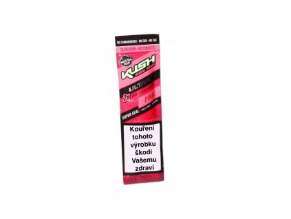 Kush Herbal Hemp Blunt Wraps Ultra pink