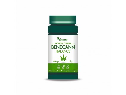 Benecann - probiotický komplex, 60 kapslí