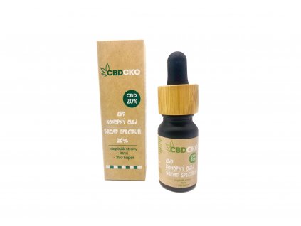 CBD olej 20% broad spectrum, 10 ml