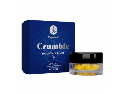 happease cbd extract crumble mountain river