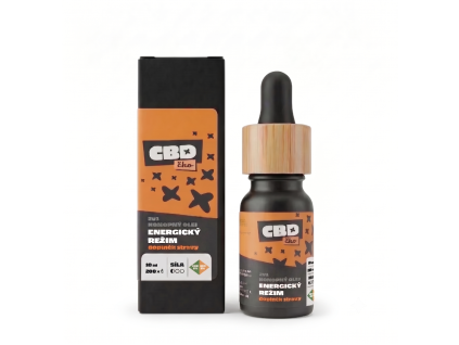 Konopný olej CBG 5% + CBD 5% broad spectrum 10% 10 ml