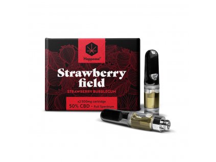Happease, 2 ks CBD cartridge - Strawberry Field