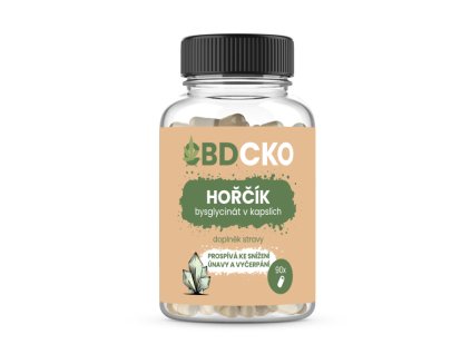 CBDčko, Hořčík (Bisglycinát), kapsle 90 Ks