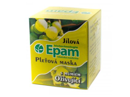 revitalizing with shilajit epam clay face mask 110g