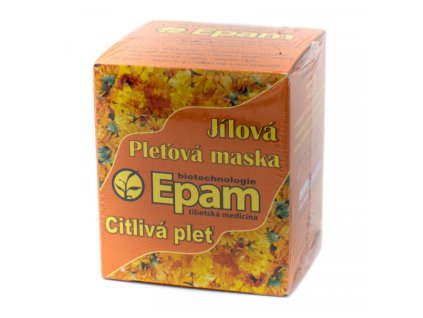 for sensitive skin epam clay face mask 110g