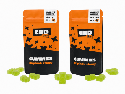 Degustační sada CBD Gummies – 2x 10 ks