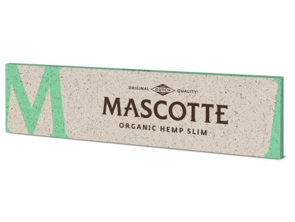 papirky mascotte king size slim organic hemp bile konopne 34ks v baleni
