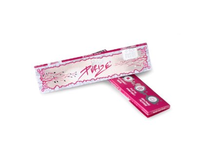 purize papirky king size slim 42 ks v baleni ruzove