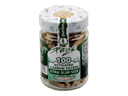 purize uhlikove filtry xtra slim size doza 100 ks organicke