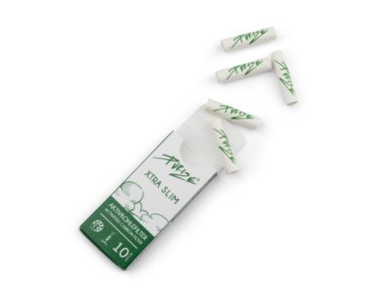 purize uhlikove filtry xtra slim size krabicka 10 ks bila