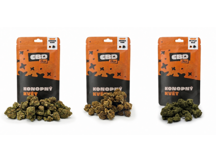 Ovocná CBD degustace (3×5 g)