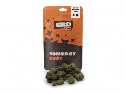 CBD květy Orange bud (malé paličky)