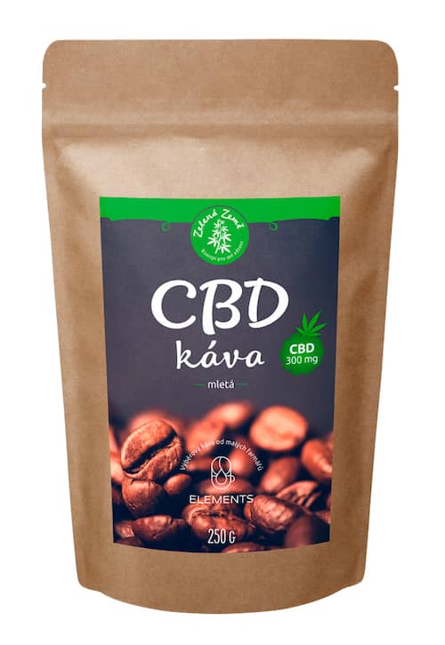 Zelená Země CBD káva 250 g