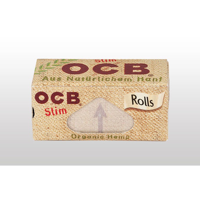 OCB Organic Hemp Rolls - Rolovací papírky, 4 m v balení