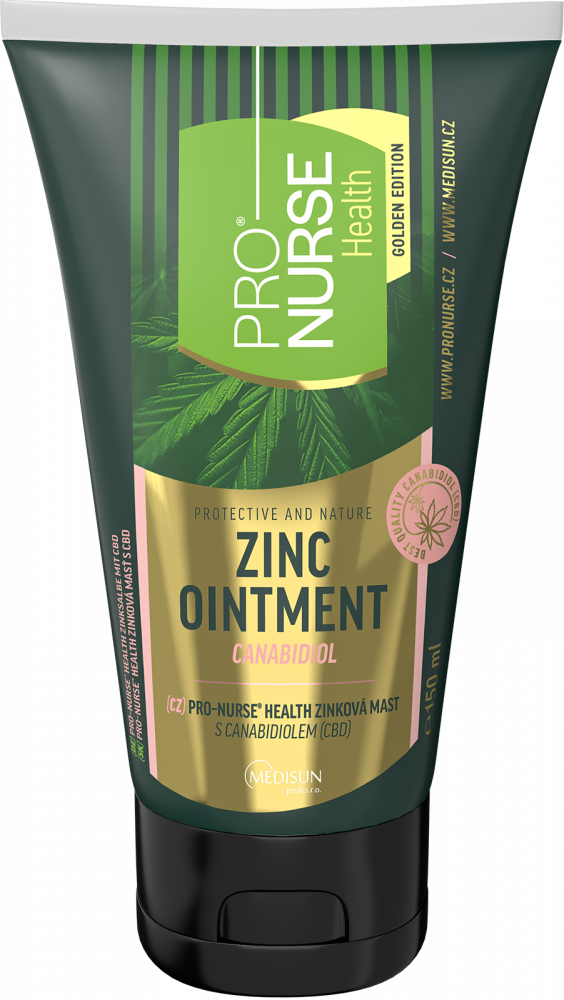 ProNURSE® HEALTH GOLDEN EDITION zinková mast s CBD