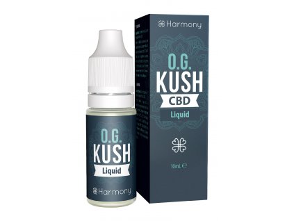 Osvěžující Harmony CBD OG Kush E-liquid: Přírodní vůně levandule a borovice pro dokonalý zážitek