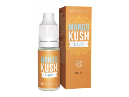 Harmony CBD E-liquid Mango Kush: Exotická chuť manga s tropickými tóny