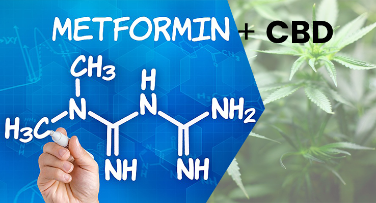 Interaguje CBD s metformínom?