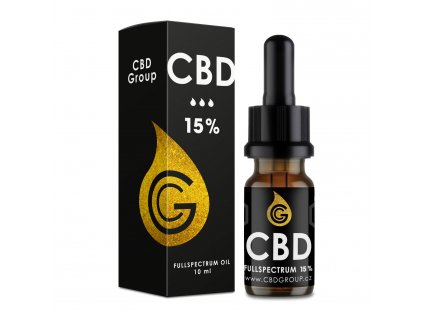 CBD olej 15 % Fullspectrum - plné spektrum CBD 1500mg