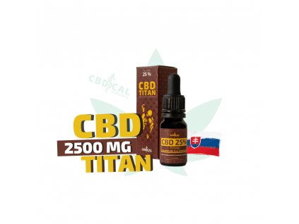 CBDICAL Titan, 2500mg CBD EMERALD, 10 ml