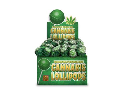 Wholesale The Hempy Lab Cannabis Lollipops Original Kush 70pcsdisplay 2