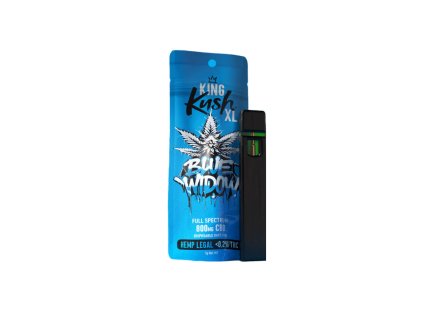 King Kush XL Blue Widow 800mg CBD Disposable Vape Pen 10pcsdisplay Wholesale 1