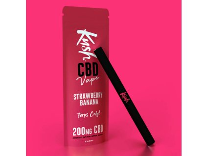 wholesale kush disposable vape pen strawberry banana 1