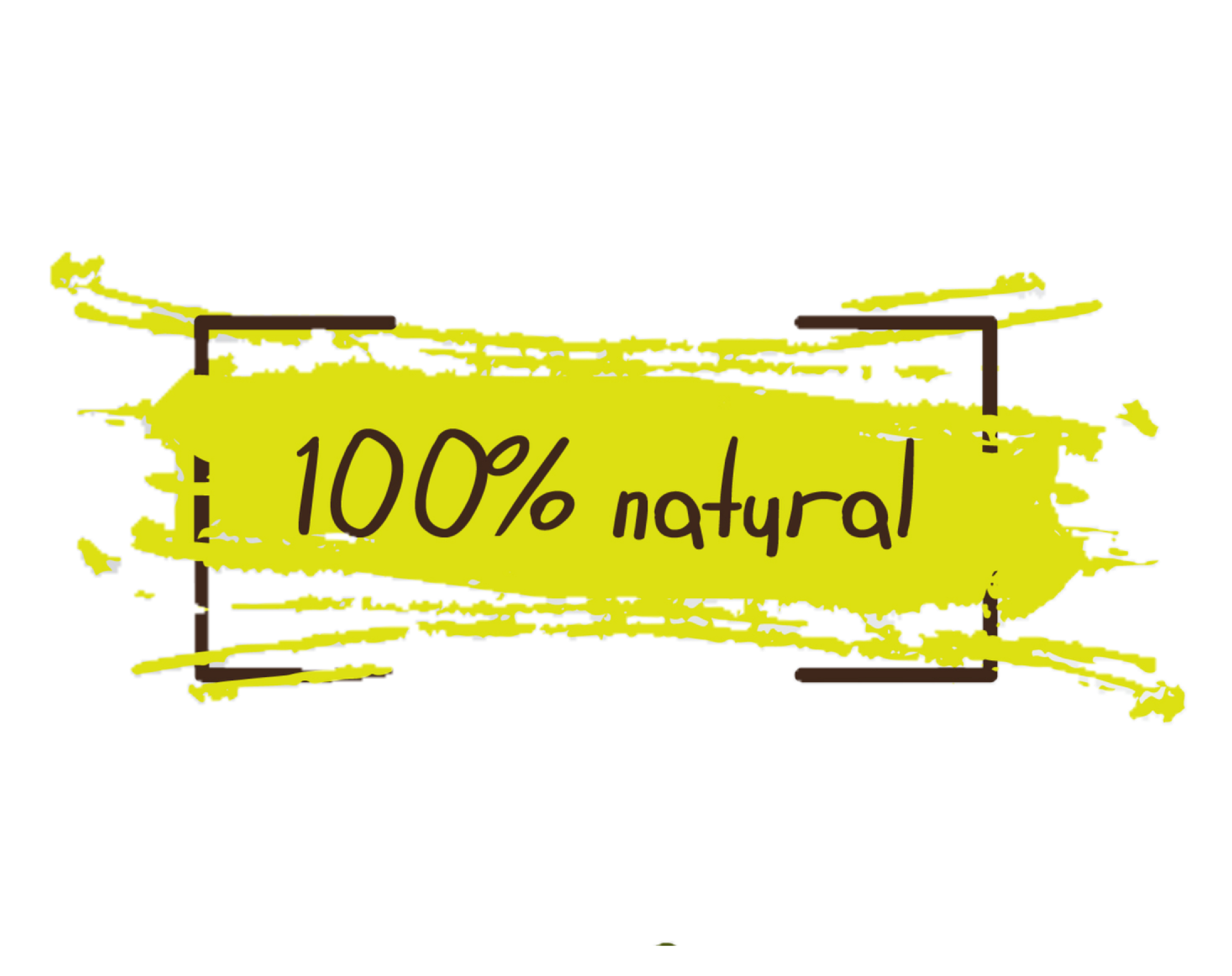 100% natural